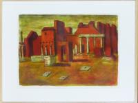 Jeroen Hermkens litho Pompeii 1993