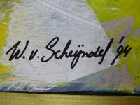 Willem van Scheijndel schilderij USA signatuur